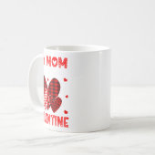 My Mommy Is My Valentine Heart Kid Boys Girls Vale Kaffeetasse (Vorderseite Links)