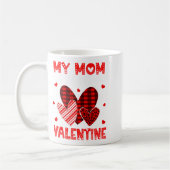 My Mommy Is My Valentine Heart Kid Boys Girls Vale Kaffeetasse (Links)