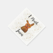 My Monthly Hapiness magic rabbit Serviette (Ecke)
