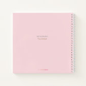 My Morning Spirale Notebook Notizblock (Rückseite)