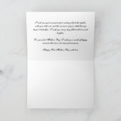 My Mother's Day wish for you as a new mother Karte (Innenseite)