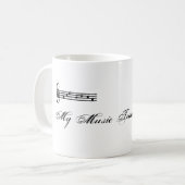My Music Teacher Rocks Kaffeetasse (Vorderseite Links)
