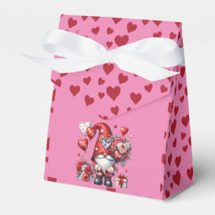 "My, My Love" Valentins-Gnom mit Geschenken Geschenkschachtel