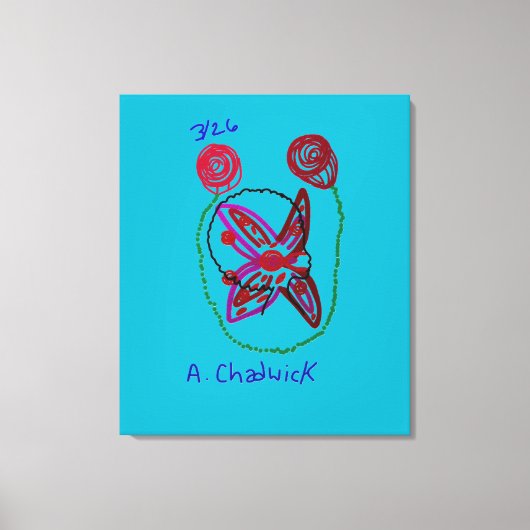 My Name Is Blossom  Leinwanddruck (Vorderseite)