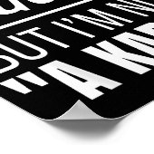 My Name Is Karen But I'm Not A Karen Funny Humor J Poster (Ecke)