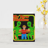 My New Buddies Funny Vintage Child Game Karte (Gelbe Blume)