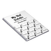 MY NEXT BESTSELLER Writer Manuskript-Notebook Notizblock (Rechte Seite)