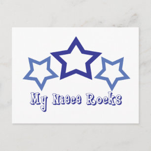 My Niece Rocks Postkarte