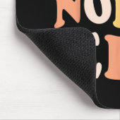 My Nonna Era Funny Sarcastic Groovy Retro Mütter Mousepad (Ecke)