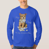 My Norwich Terrier Ate my Lessingplan T-Shirt (Vorderseite)