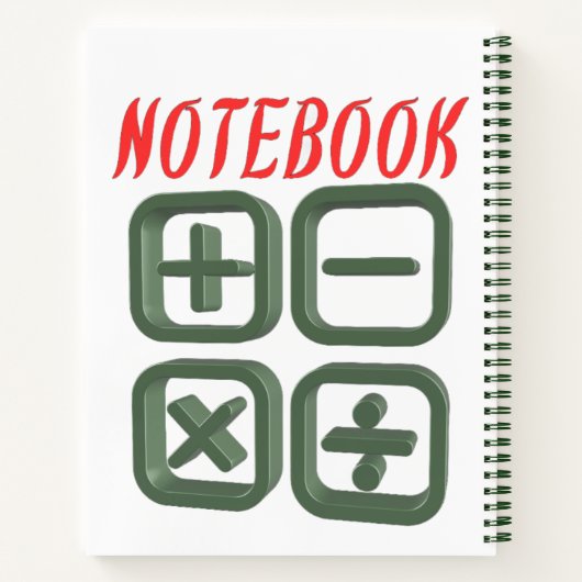 My Notebook planner Notizblock (Rückseite)