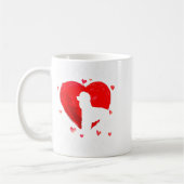 My Odle Is My Valentine Hearts Odle Dog Valent  Kaffeetasse (Links)
