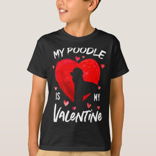 My Odle Is My Valentine Hearts Odle Dog Valent T-Shirt (Vorderseite)