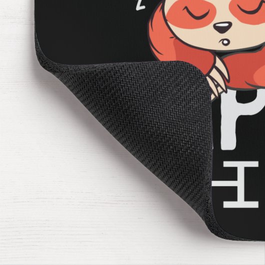 My official napping shirt Sloth Mousepad (Ecke)