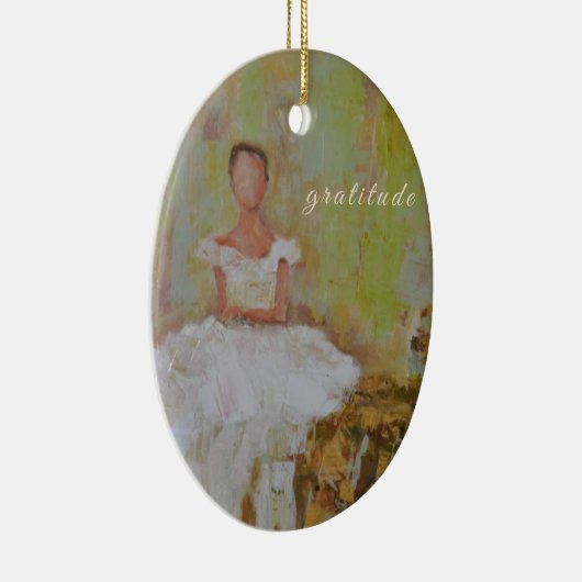 My one word keramik ornament (Rechts)