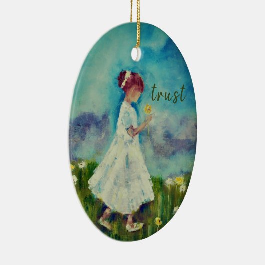 My One Word Keramik Ornament (Rechts)