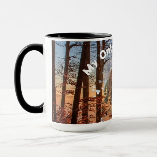 My Only Sun Shine Mug Edit Text and Change Image Tasse (Links)