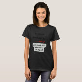 My opinion offended you T-Shirt (Vorne ganz)