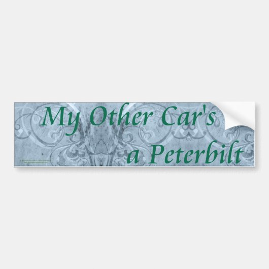 My_Other_Car_Peterbilt_Bumper_Sticker Autoaufkleber (Vorne)