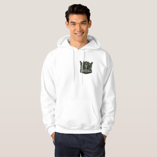 My Other Computer Is Your Computer Funny IT Hoodie (Vorne ganz)