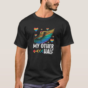 My Other Half LGBTQ Couple Matching Gay Boyfriend T-Shirt