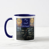 My Own Prison design 1 color pattern 1 Tasse (Links)