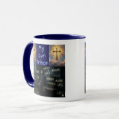 My Own Prison design 1 color pattern 1 Tasse (Vorderseite Links)