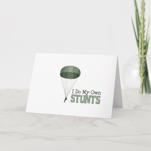 My Own Stunts Karte (Vorderseite)