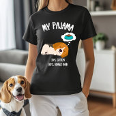 My Pajama - 10 % Baumwolle, 90 % Beagle Haar T-Shirt