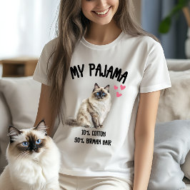 My Pajama - 10 % Baumwolle, 90 % Birmenhair T-Shirt