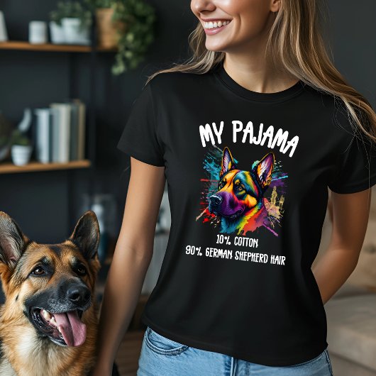 My Pajama - 10% Baumwolle, 90% Deutsches Schäferha T-Shirt