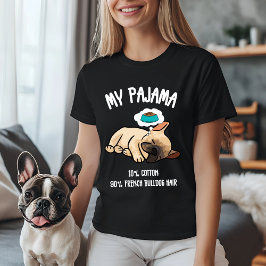 My Pajama - 10 % Baumwolle, 90 % französisches Bul T-Shirt