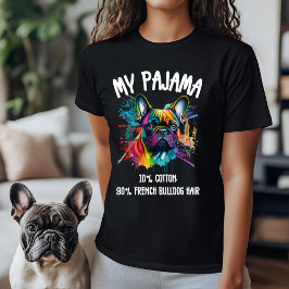 My Pajama - 10 % Baumwolle, 90 % französisches Bul T-Shirt