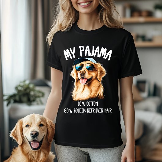 My Pajama - 10% Baumwolle, 90% Golden Retriever Ha T-Shirt