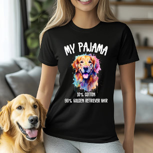 My Pajama - 10% Baumwolle, 90% Golden Retriever Ha T-Shirt