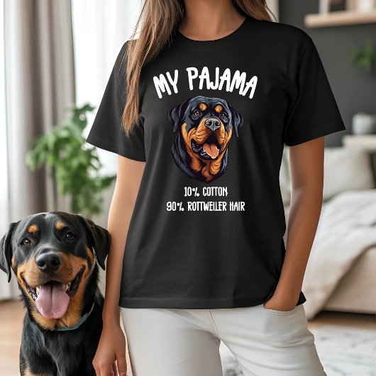 My Pajama - 10 % Baumwolle, 90 % Rottweiler-Haar T-Shirt