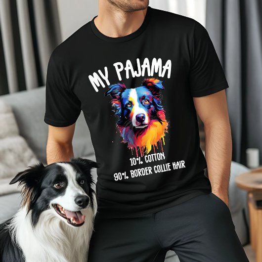My Pajama - Funny Border Collie Geschenk für Hunde T-Shirt