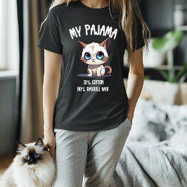 My Pajama Ragdoll Cat Spaß T-Shirt