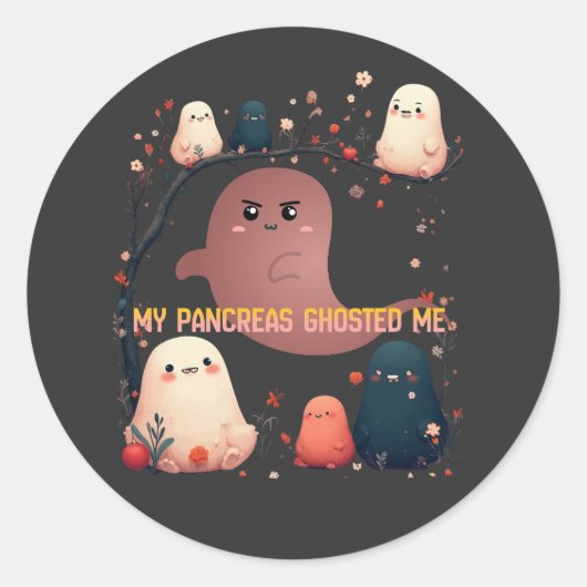 My Pancreas Ghost Me Sticker (Vorderseite)