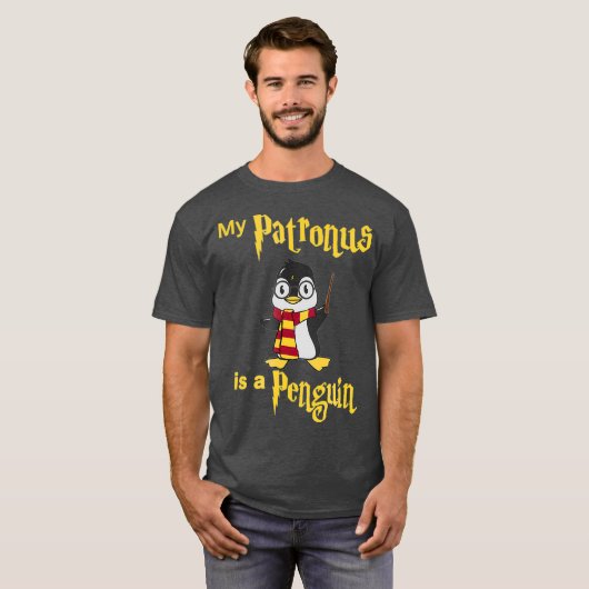 My Patronus is a Penguin  For Wizarding Fans T-Shirt (Vorne ganz)