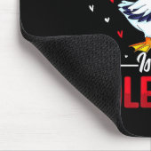 My Pelican Is My Valentine Romantic Humor For Love Mousepad (Ecke)