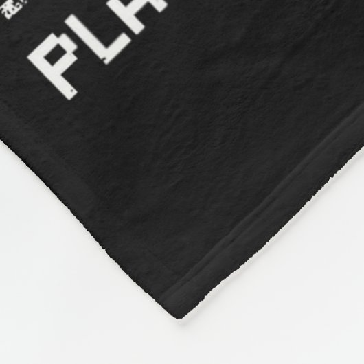 My Perfect Day Play Video Games Funny Gamer Gaming Fleecedecke (Ecke)