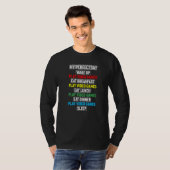My Perfect Day Video Games Shirt Funny Cool Gamer  (Vorne ganz)
