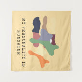 My Personality is Sunshine Wandteppich (Vorderseite (Horizontal))