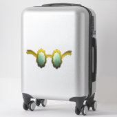 My Polarized Glasses are Ready Aufkleber (Koffer)