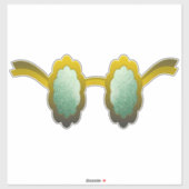 My Polarized Glasses are Ready Aufkleber (Blatt)