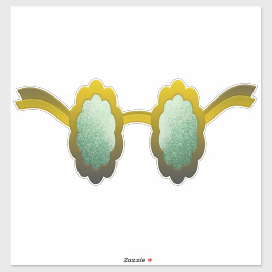 My Polarized Glasses are Ready Aufkleber (Blatt)