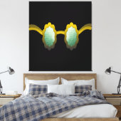 My Polarized Glasses are Ready Leinwanddruck (Insitu (Schlafzimmer))