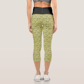 My Polarized Glasses are Ready Pattern Capri Leggings (Rückseite)