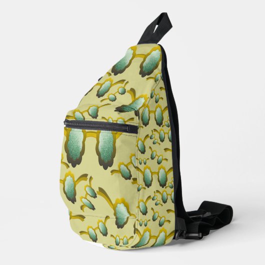 My Polarized Glasses are Ready Pattern Crossbody Bag (Rechte Ecke)
